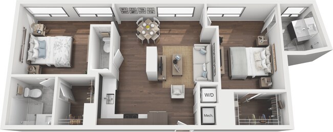 The Bennett 1114 floor plan